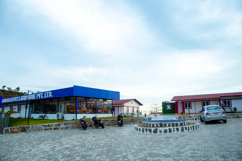 Manjari Resort — front view 1